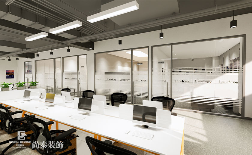 940㎡網絡公司辦公室設計裝修 | 藍凌軟件