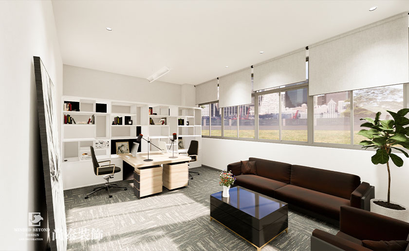 940㎡網絡公司辦公室設計裝修 | 藍凌軟件