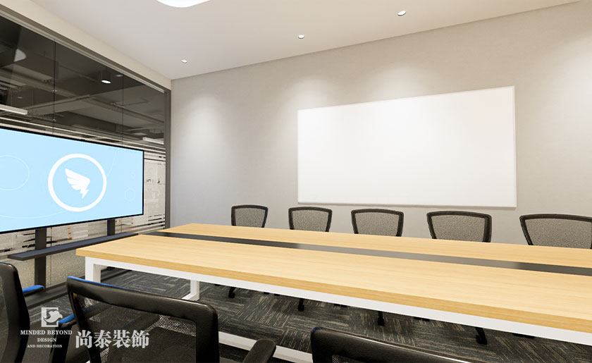 940㎡網絡公司辦公室設計裝修 | 藍凌軟件