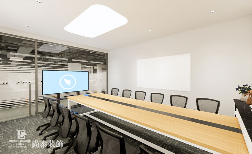 940㎡網絡公司辦公室設計裝修 | 藍凌軟件