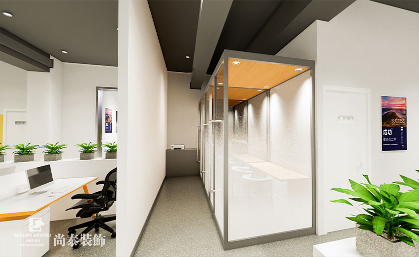 940㎡網絡公司辦公室設計裝修 | 藍凌軟件
