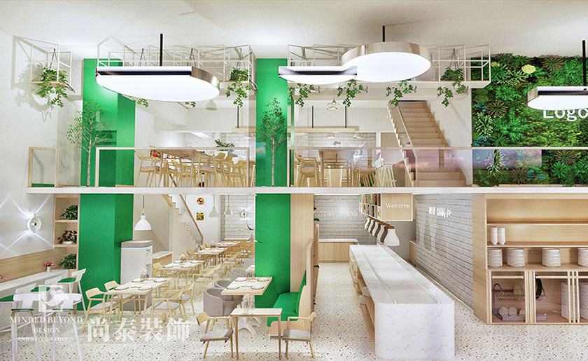 簡約風格餐飲裝修效果圖 簡約風格餐飲裝修效果圖