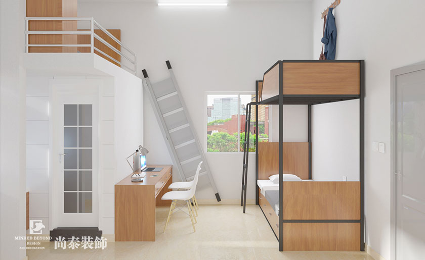 1000平米廣州員工宿舍裝修設計 | 廣州國際輕紡城