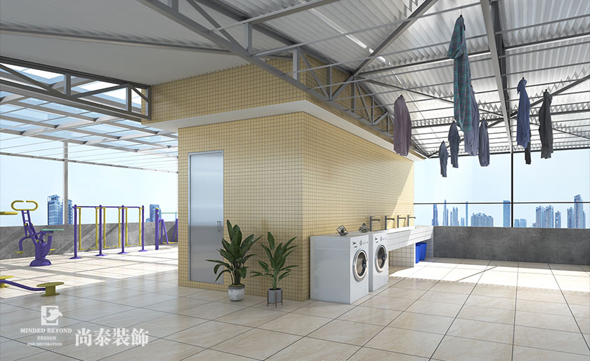 1000平米廣州員工宿舍裝修設計 | 廣州國際輕紡城