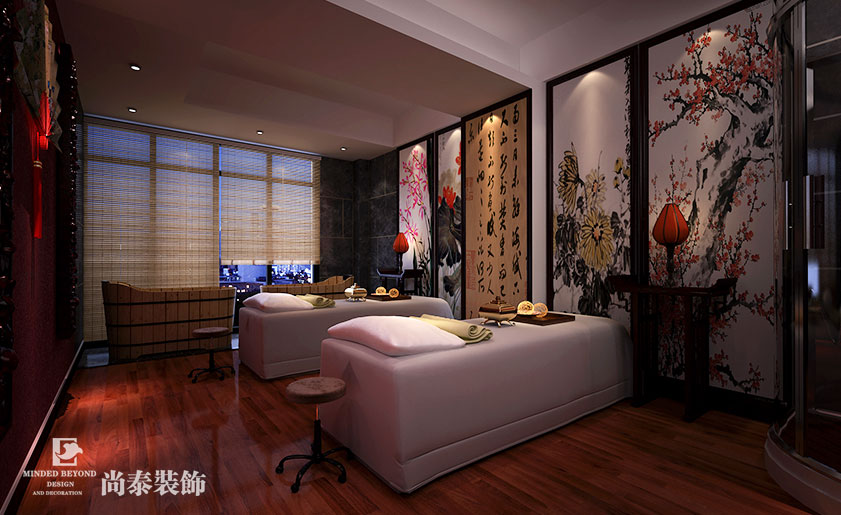 中式會(huì)所裝修效果圖