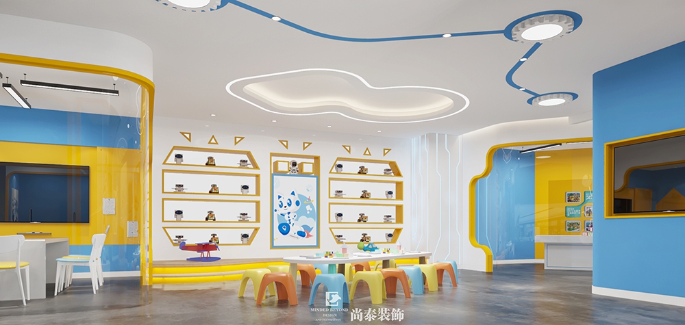 兒童培訓機構活動區裝修效果圖 兒童培訓機構活動區裝修效果圖