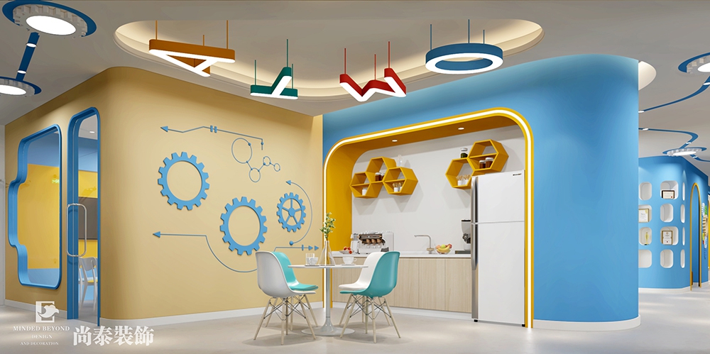 兒童培訓機構茶水間裝修效果圖 兒童培訓機構茶水間裝修效果圖