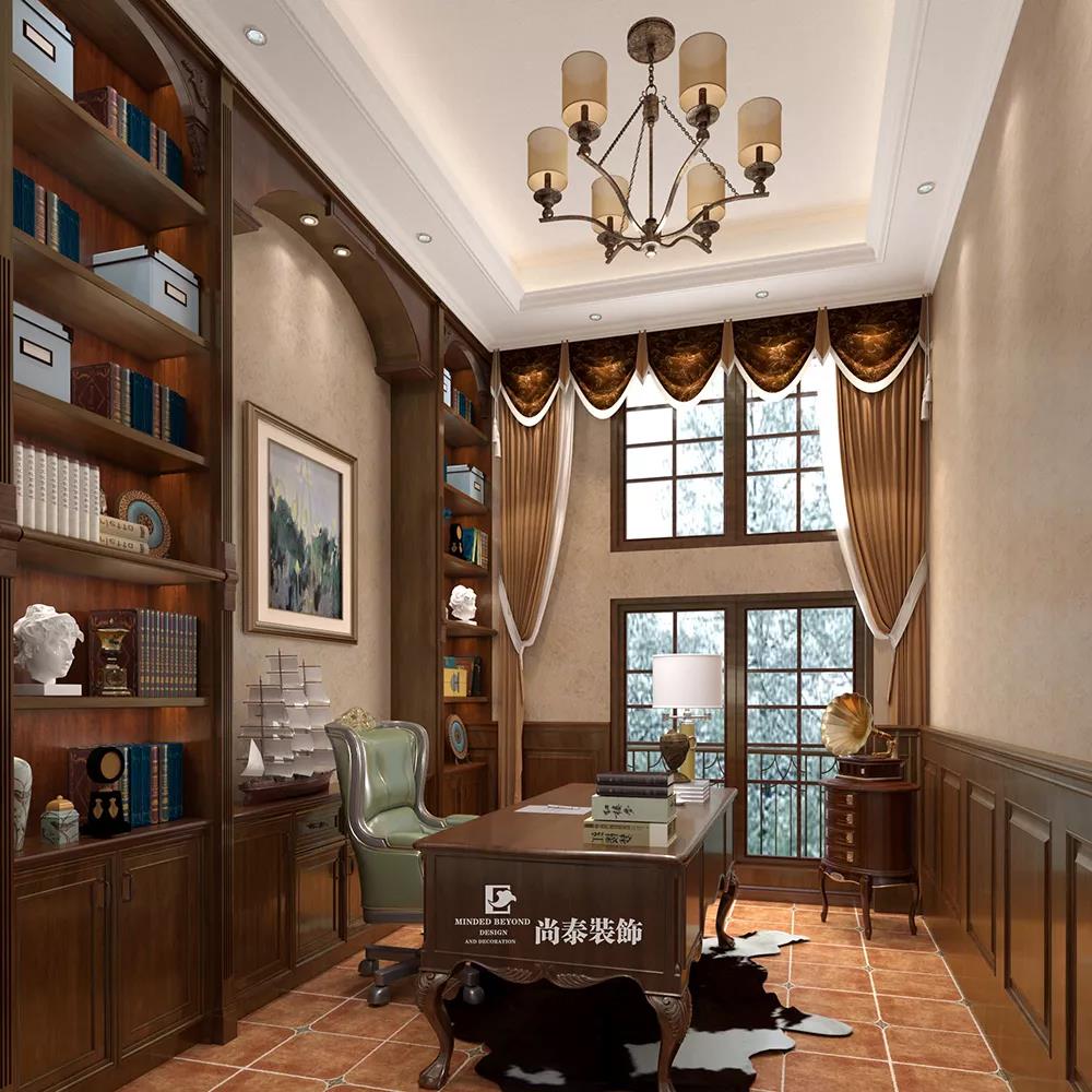 企業會所書房裝修效果圖 企業會所書房裝修效果圖