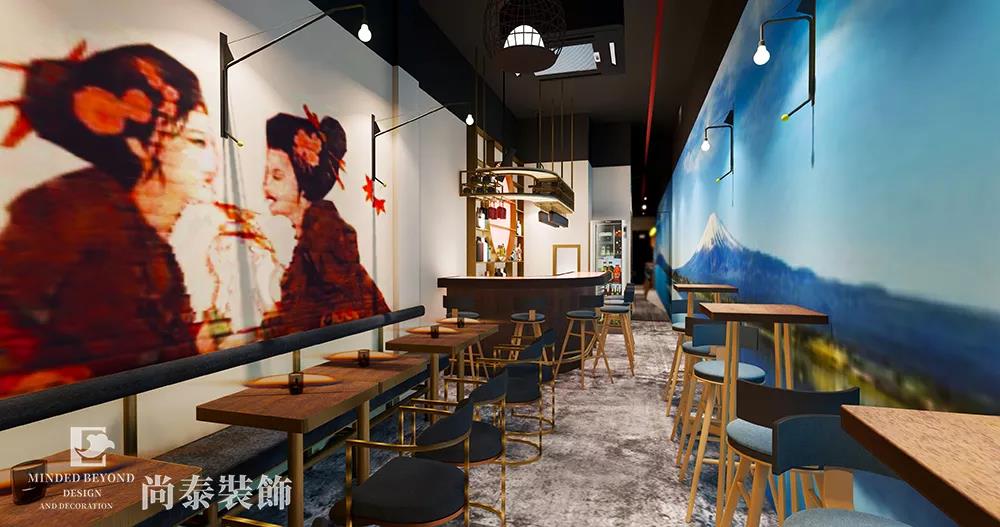 日式居酒屋設計效果圖片