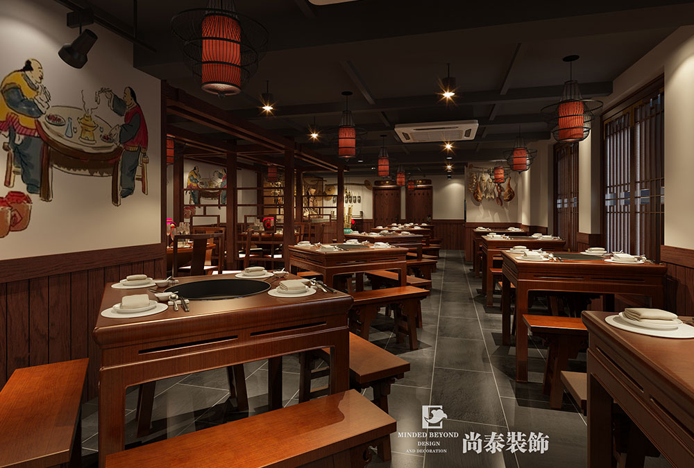 小型餐飲裝修效果圖