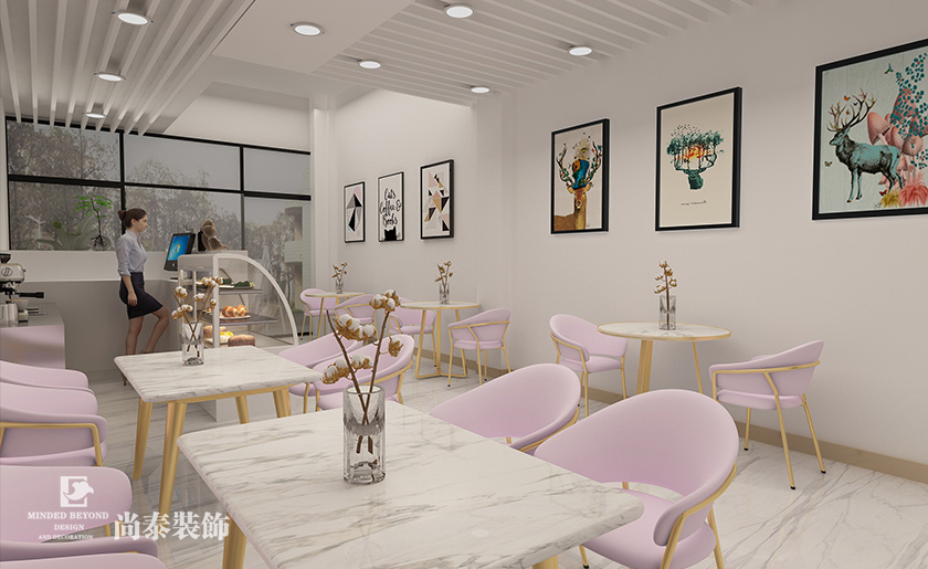 現代簡約餐飲裝修風格效果圖 現代簡約餐飲裝修風格效果圖