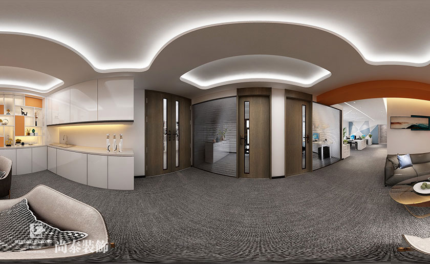 130㎡科技公司簡約辦公室設(shè)計 | 世視順科技