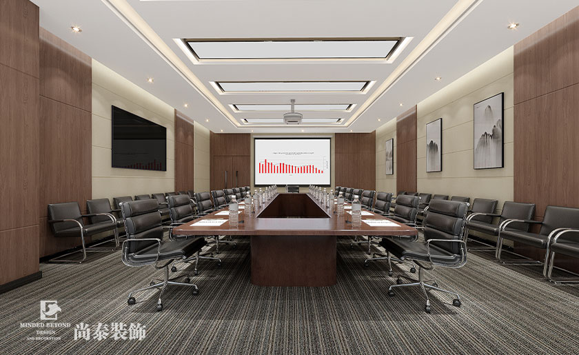 1700㎡上市LED產業科技公司辦公室裝修設計 | 萬潤科技