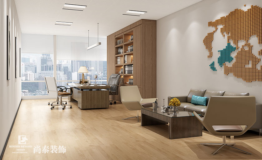 1700㎡上市LED產業科技公司辦公室裝修設計 | 萬潤科技