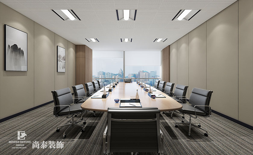 1700㎡上市LED產業科技公司辦公室裝修設計 | 萬潤科技