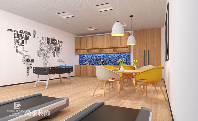 1700㎡上市LED產業科技公司辦公室裝修設計 | 萬潤科技