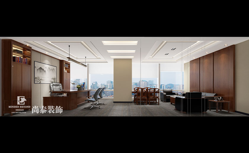 1700㎡上市LED產業科技公司辦公室裝修設計 | 萬潤科技