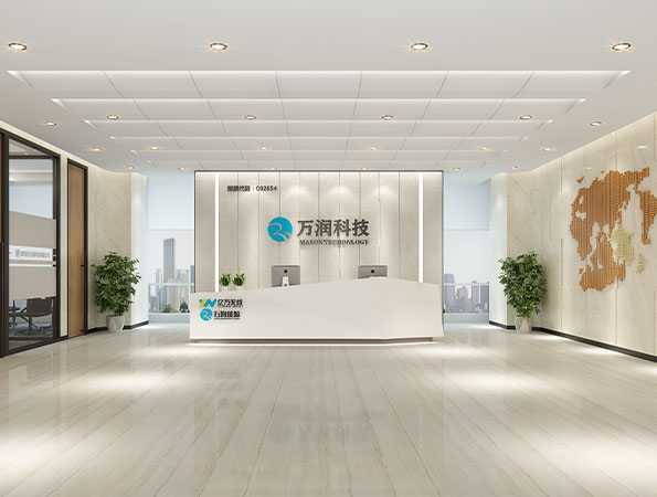 1700㎡上市LED產業科技公司辦公室裝修設計 | 萬潤科技