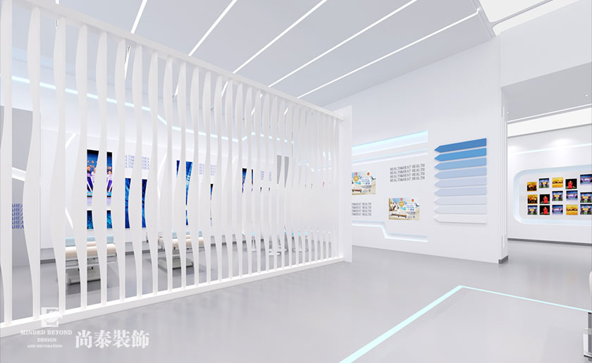 650平米健康產品企業展廳裝修設計 | 康亦健集團