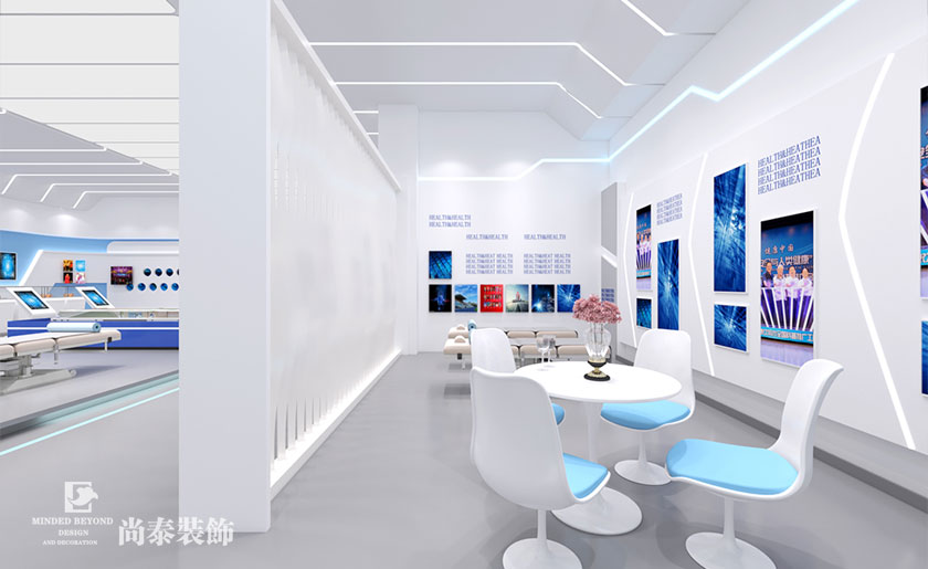 650平米健康產品企業展廳裝修設計 | 康亦健集團