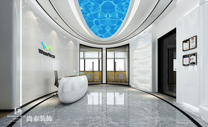 320㎡體育用品公司辦公室裝修設計 | 捷佳體育用品