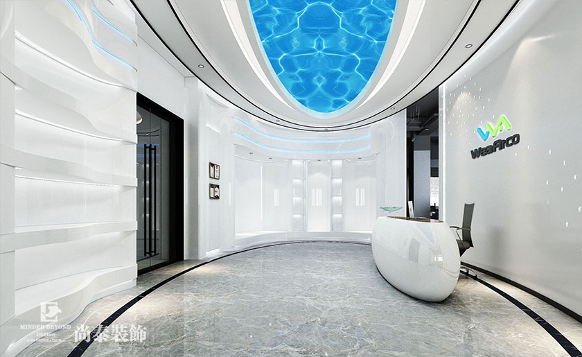 320㎡體育用品公司辦公室裝修設計 | 捷佳體育用品