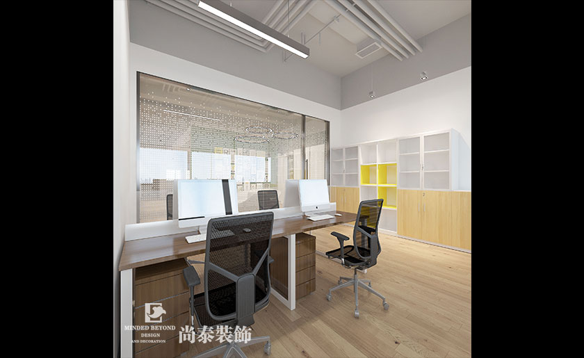 320㎡體育用品公司辦公室裝修設計 | 捷佳體育用品