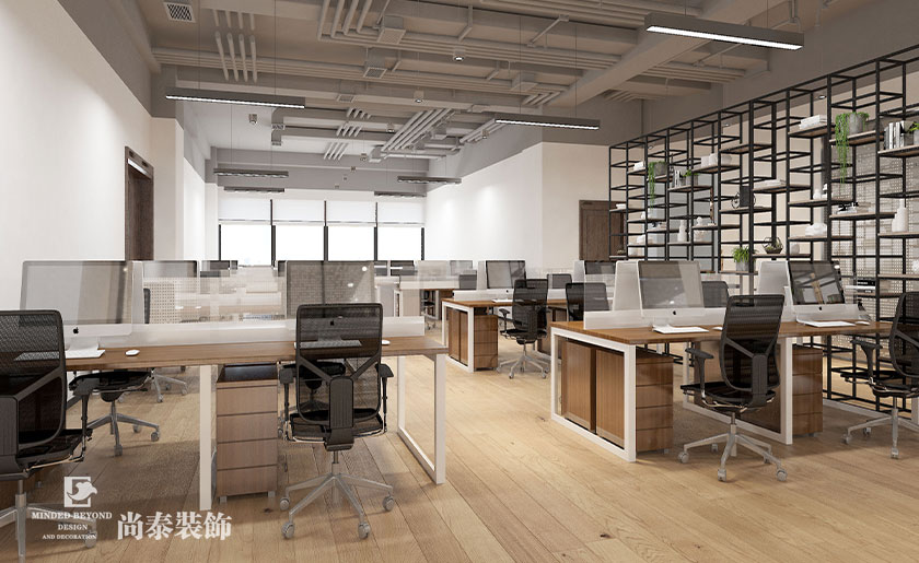 320㎡體育用品公司辦公室裝修設計 | 捷佳體育用品