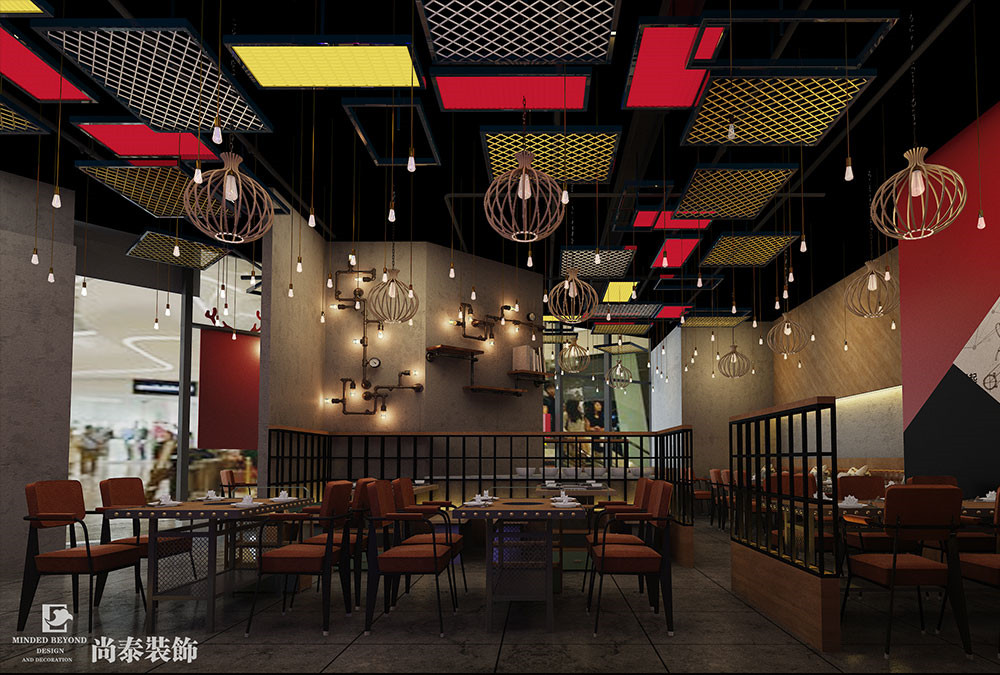 餐飲店裝修風格效果圖 餐飲店裝修風格效果圖