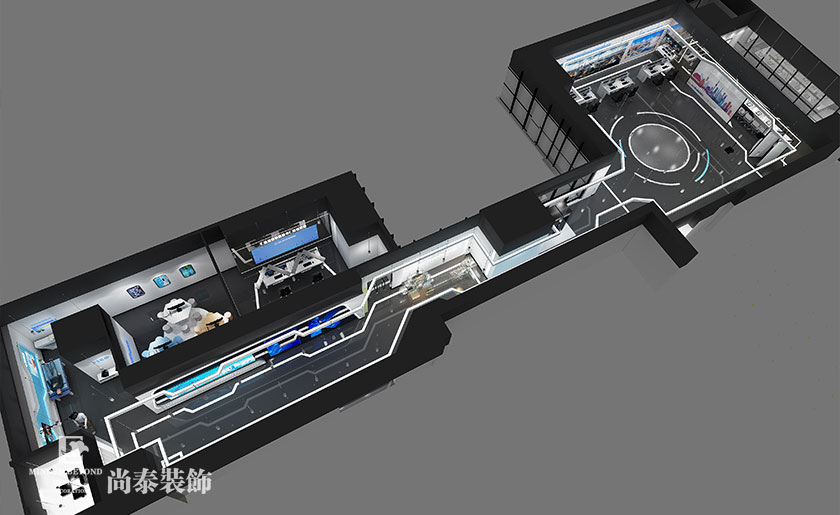 2000㎡高科技智能公司辦公空間裝修設計 | 創凱智能