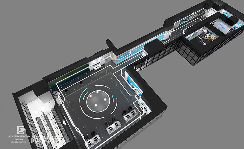 2000㎡高科技智能公司辦公空間裝修設計 | 創凱智能