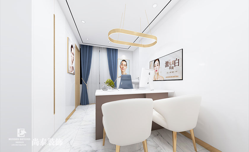 120㎡現代簡約醫療美容店裝修設計 | 巧曼醫療美容