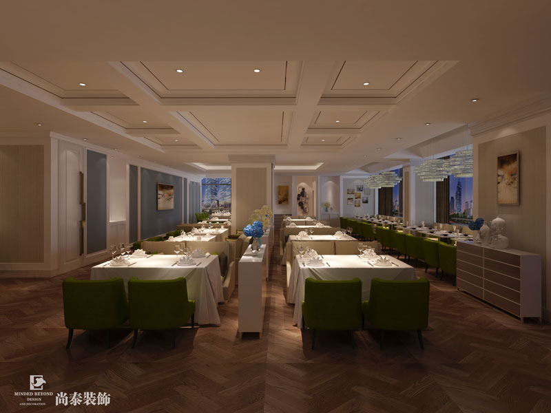 餐飲空間設計效果圖 餐飲空間設計效果圖