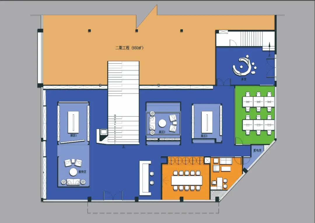 尚享夢工坊一樓總平面圖 尚享夢工坊一樓總平面圖