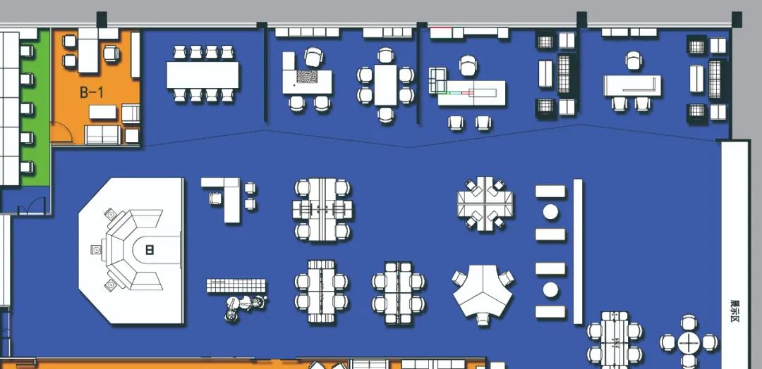二樓A區(局部)平面圖 二樓A區(局部)平面圖