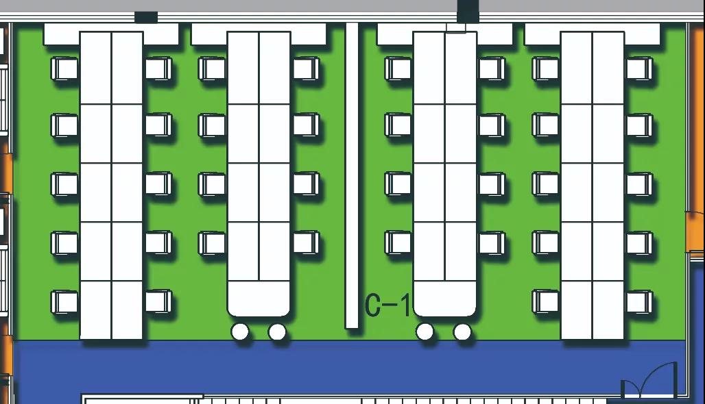 二樓C區(局部)平面圖 二樓C區(局部)平面圖