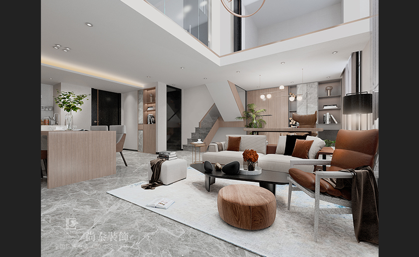 80㎡LOFT戶型家裝設計 | 華盛觀薈