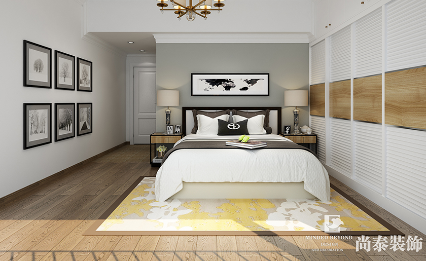 158㎡現代古典家裝設計 | 新港商城