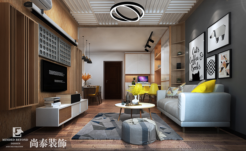 78平米小戶型家裝改造設計 | 東方新地