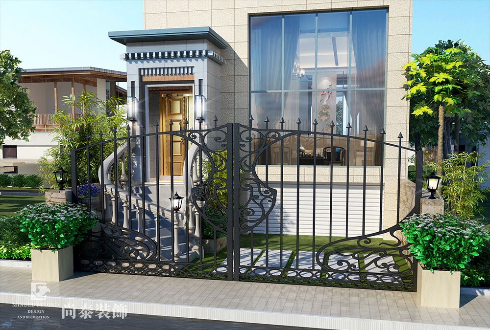 550平米新中式別墅家裝設(shè)計(jì)效果圖 | 紫鱗山花園