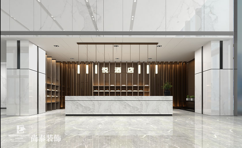 400㎡寫字樓大堂裝飾設計 | 臣田研發大樓