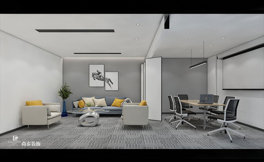 250㎡科技風辦公室裝修設計 | 世野科技