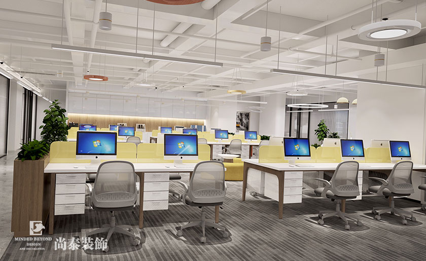 700㎡網絡科技公司辦公室裝修設計 | 優車庫