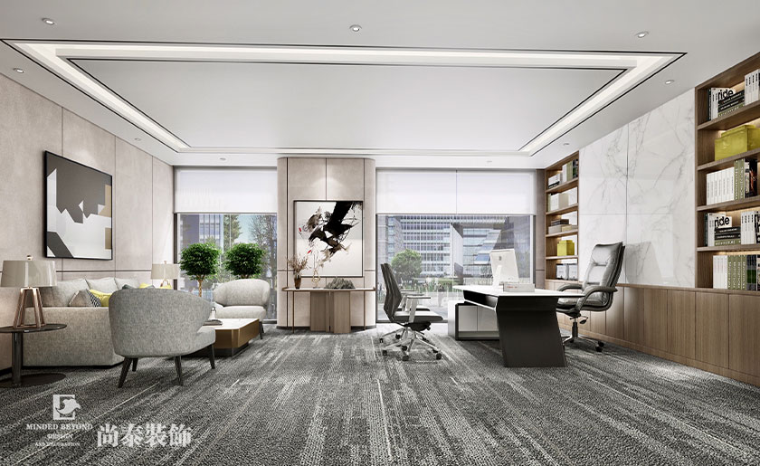700㎡網絡科技公司辦公室裝修設計 | 優車庫