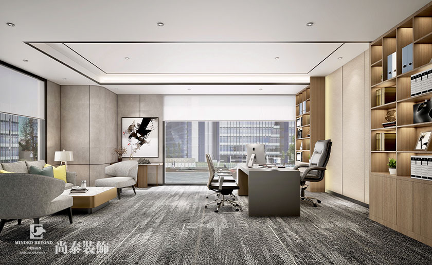 700㎡網絡科技公司辦公室裝修設計 | 優車庫