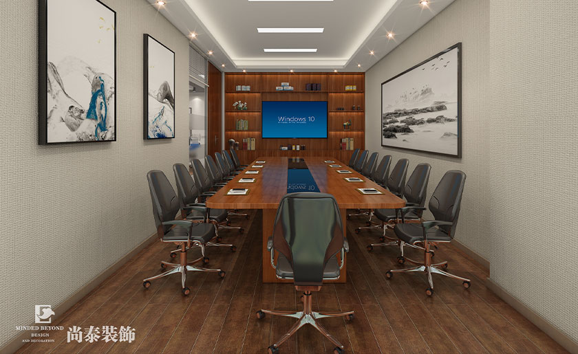 200㎡新中式醫藥科技公司辦公室設計 | 大誼醫藥