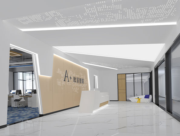 600㎡創新科技公司辦公室裝修設計 | 歐菲智聯