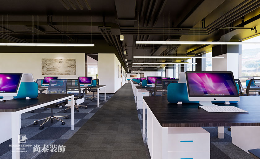 2000㎡云科技公司辦公室裝修設(shè)計 | 卡萊特(深圳)
