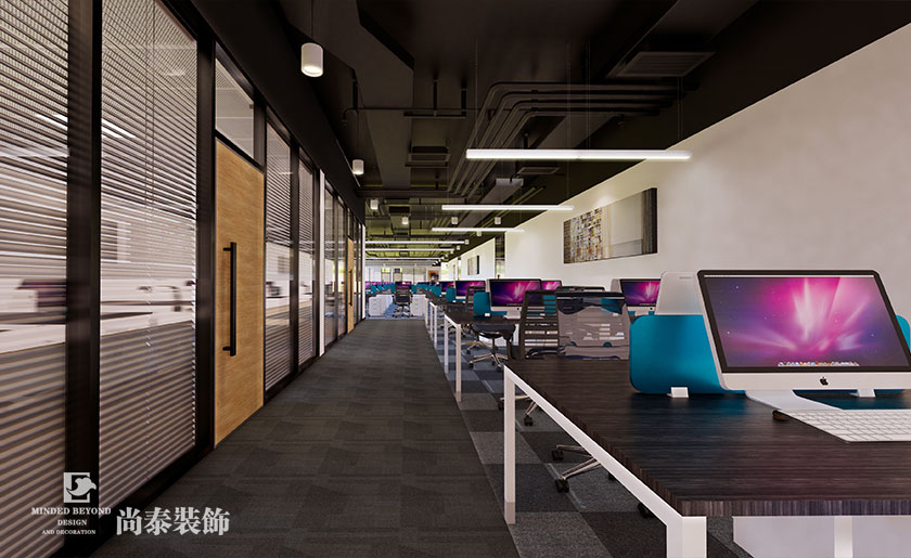 2000㎡云科技公司辦公室裝修設(shè)計 | 卡萊特(深圳)