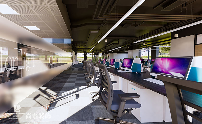 2000㎡云科技公司辦公室裝修設(shè)計 | 卡萊特(深圳)